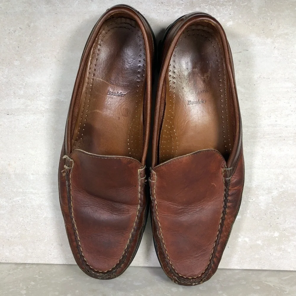 Allen Edmonds Boulder Venetian Loafers Moc Shoes
